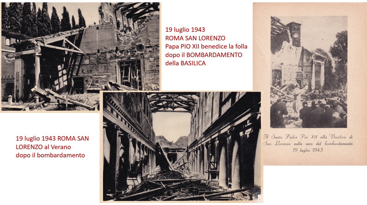 19 luglio 1943 ore 11,30 Quartiere San Lorenzo, il primo bombardamento su Roma