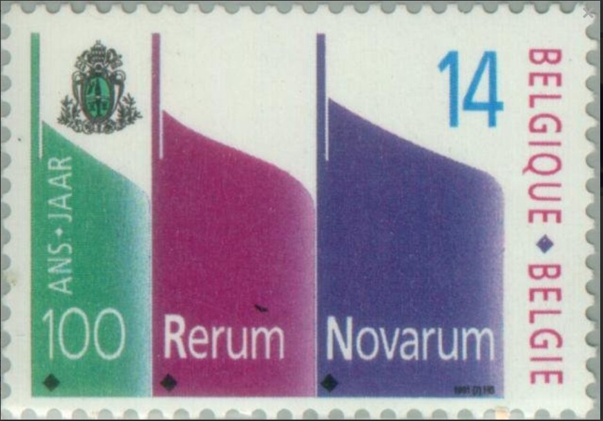 1991 05 11 BELGIO 
Centenario dell'Enciclica Rerum Novarum
