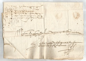 Documento consolare 1580 — dettaglio firma Jacrolz
