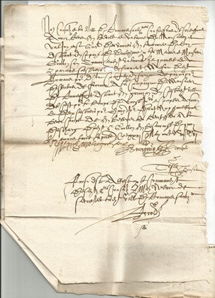 Documento consolare 1580 — pagina 1