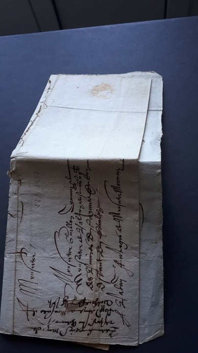 Pagina 3 — verso esterno con indirizzo postale