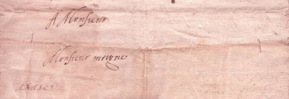 Lettera 1597 — dettaglio pagina 3 e data