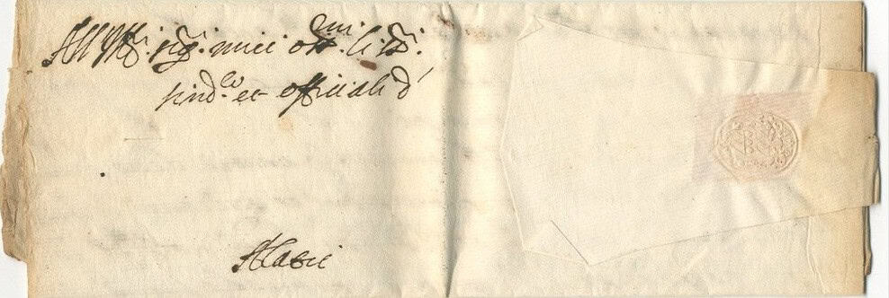 Testo interno della lettera — Roma, 2 luglio 1600, Alessandro Banni