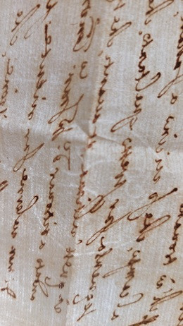 1640 08 19_7 per Civita Castellana Foglio 1 verso Filigrana