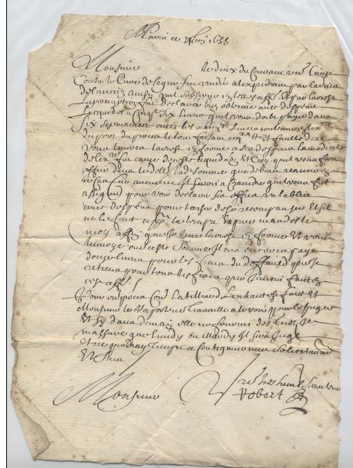 1655 06 04_1 Verso 1 lettera