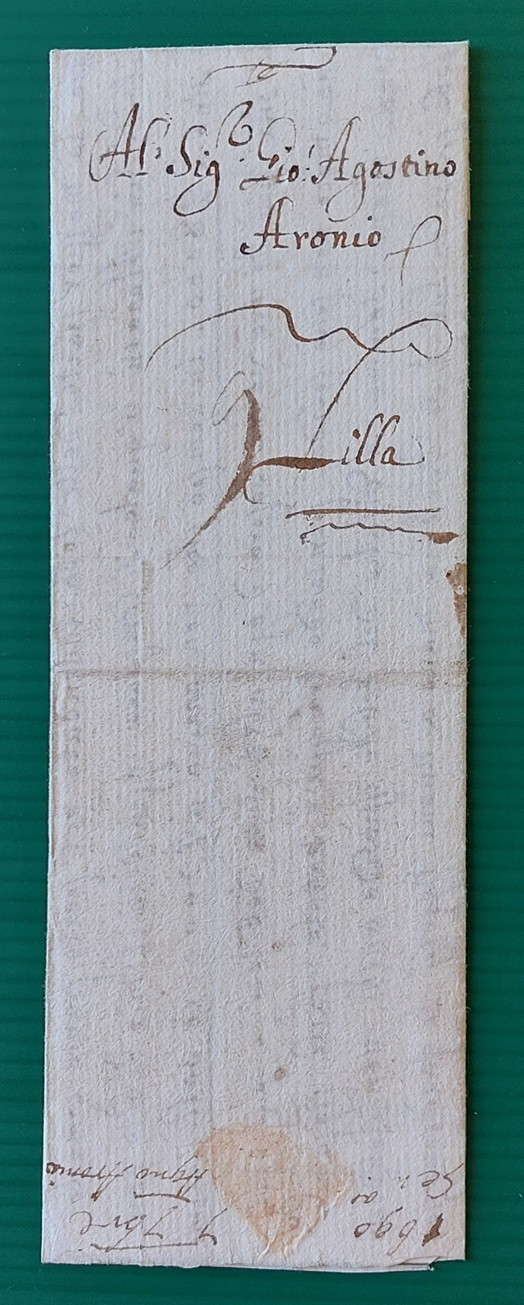 1690 08 12_ s da GENOVA a LILLE Aronio