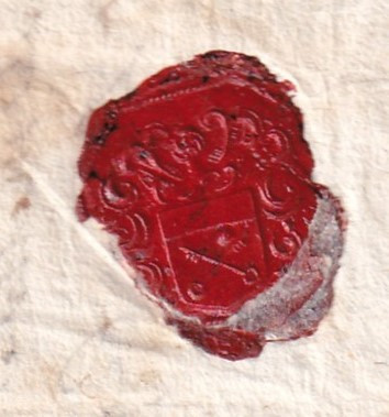 1696 10 02_8 da SAINT RAMBERT EN BUGEY (AIN) a Languirus SIGILLO CERALACCA ROSSA