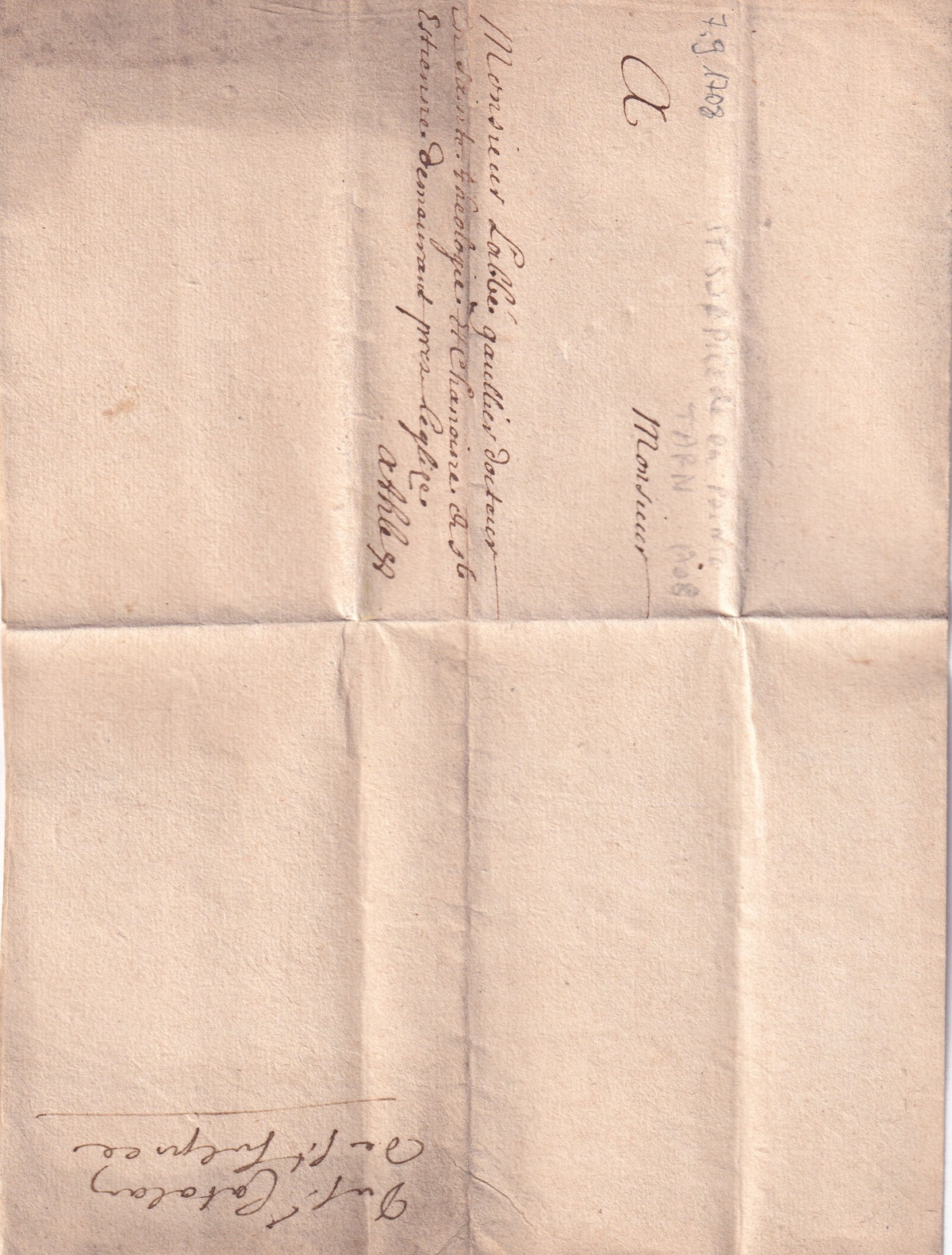 Foglio 1 Verso