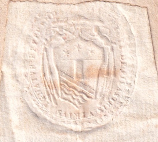 Sigillo, dettaglio