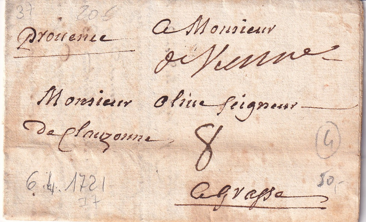 Recto indirizzo, tassato 8
