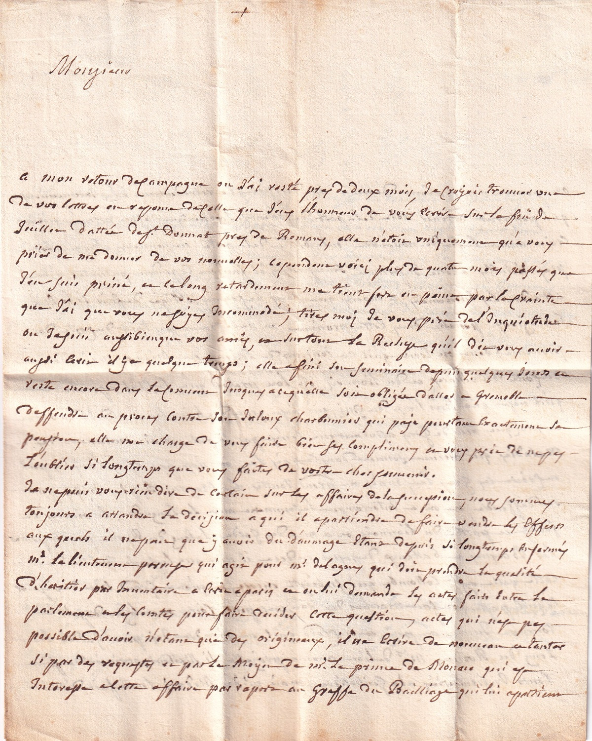 Foglio 1 Verso