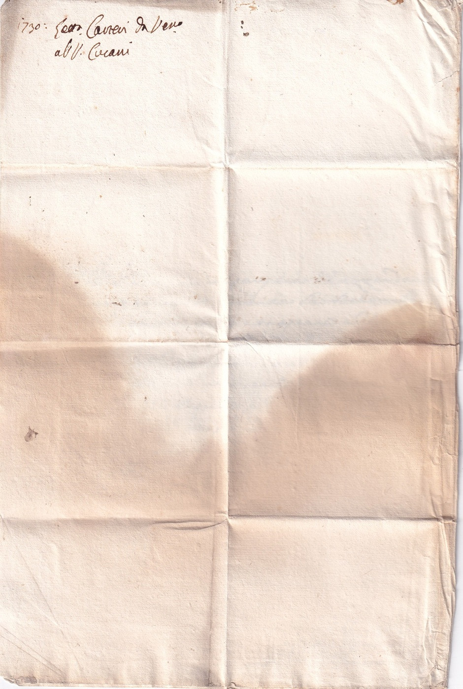 1730 06 30 bifoglio foglio 2 verso
