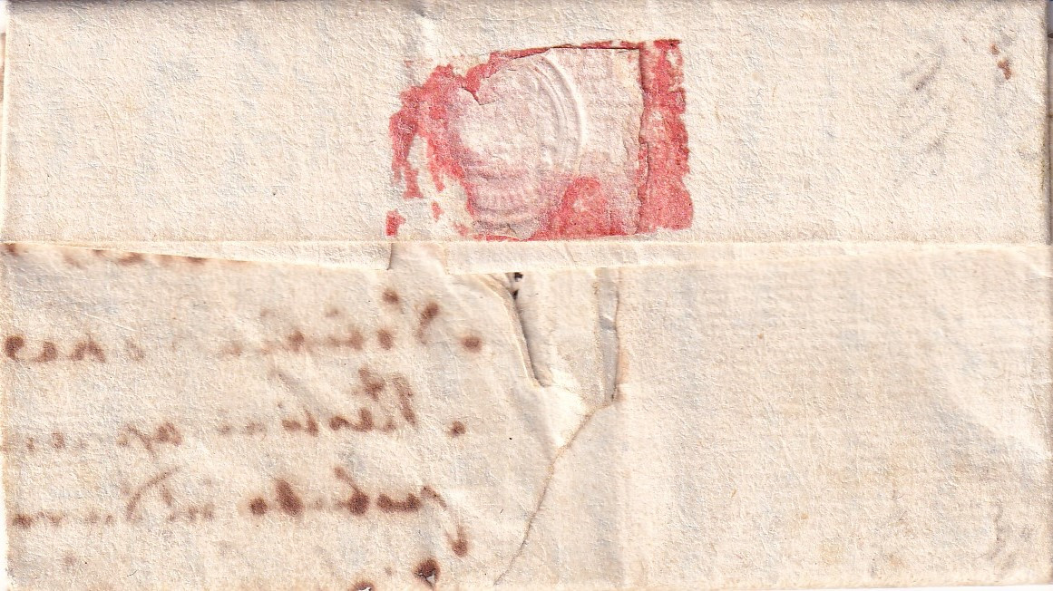 1732 09 13_6 da ROMA per SPOLETO chiusura oblata