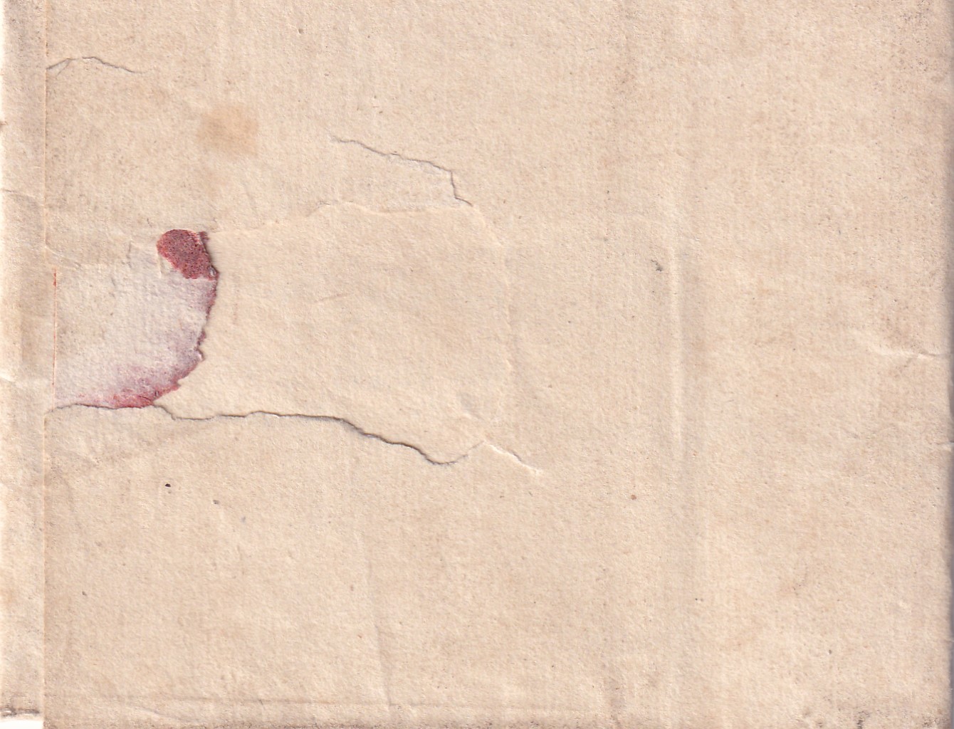 1738 07 12_ de Middelburg pour Brussels chiusura al verso probabilmente forse ceralacca rossa